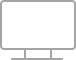 Flat-screen TV 40” Chromecast