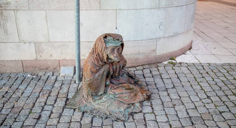 Rag and bone with a blanket in Stockholm